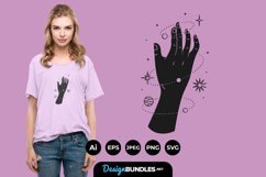 Magical Hand for T-Shirt Design Product Image 1