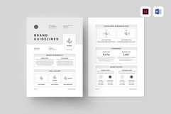 Brand Guidelines | MS Word &amp; Indesign Product Image 1