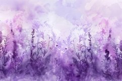 Lavender Watercolor Abstract Background Wallpaper Product Image 1