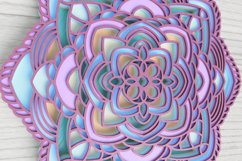 Mandala laser cut file - Layered Mandala Product Image 5