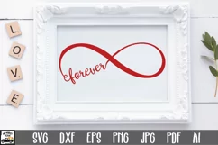 Forever Infinity SVG File - Valentine SVG File Product Image 1