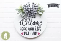 Hope You Like Pet Hair SVG Files, Farmhouse SVG Product Image 1
