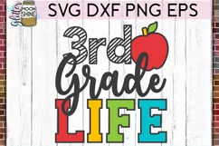 3rd Grade Life SVG DXF PNG EPS Cutting Files Product Image 2