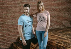Valentines Day SVG Love Quotes SVG Couple T shirt Designs Product Image 5