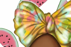 Watermelon Design | Afro Woman | Sublimation Png Product Image 3