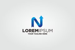 Letter N Arrow Logo Product Image 1