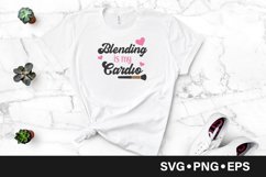 Blending is my cardio quote svg Product Image 1