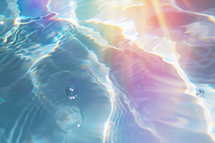 Holographic Water Background Wallpaper Product Image 1