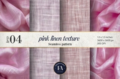 Pink Linen Texture | Fabric Pattern Product Image 1