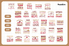 30 Funny Baking Saying SVG For Baker Bundle Product Image 3