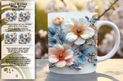Enchanting 3D Floral Mug Array Product Image 1
