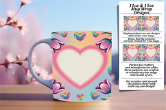 Eye-Catching 15oz Mug Wrap Png , Flowers Product Image 1