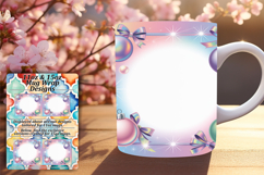 Charming 11oz Mug Wrap Png Design , Christmas Product Image 1