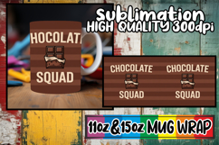 Sunshine bliss sublimation mug wrap, Retro Food Product Image 1