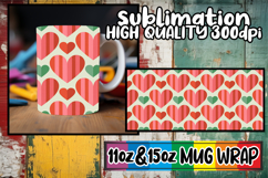 Enchanted reflections 11oz 15oz sublimation wrap, Valentine' Product Image 1