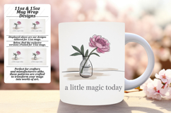 Custom 11oz Mug Wrap Png Design , Girl Quote Product Image 1
