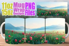 Sublimation Mug Wrap - Springtime Beauty Views Product Image 1