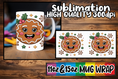 Blissful travels 11oz 15oz sublimation wrap, Cute Christmas Product Image 1