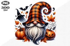 Halloween Gnomes Sublimation - Clipart PNG Design Product Image 1