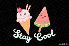 Stay Cool SVG Design | Summer | SVG Cut files Product Image 1