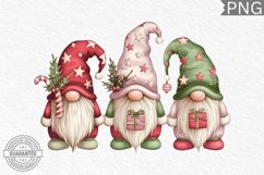 Christmas Gnome Sublimation - Clipart PNG Bundle Product Image 3