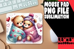 UNIQUE DESK MAT PLAYFUL MAGIC, Valentine Bear Product Image 1