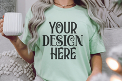 Bay Comfort Colors 1717 Christmas Mockup, CC 1717 Product Image 1