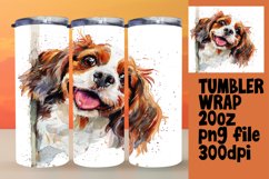 Amusing Peek-a-Boo Dog Whimsy Charm Joy Sublimation Tumbler Product Image 1