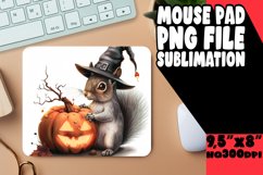 Watercolor Halloween Mouse Pad PNG Product Image 1