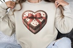 Cute Watercolor Valentines Day Clipart PNG Product Image 1