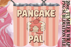 RADIANT SPIRITS 20oz TUMBLER WRAP, Retro Food Product Image 1