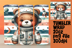 Stylish 20oz Tumbler Design , Teddy Bear Product Image 1