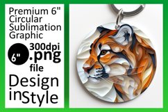 Playful ty Portraits: 3D Sublimation Showcase Product Image 1