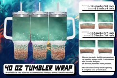 Twinkling Floral Leopard Wrap 40oz Product Image 1