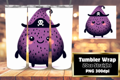 Tailored 20oz Tumbler Wraps , Monster Product Image 1