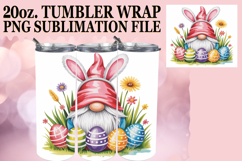 PRESENT OF HARMONY 20oz TUMBLER WRAP, Easter Gnomes Product Image 1