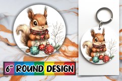 Stylish Circle PNG for Coaster Design , Xmas Product Image 1
