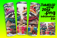 FLAWLESS PNG for 20oz Tumbler , Cute Xmas Product Image 1