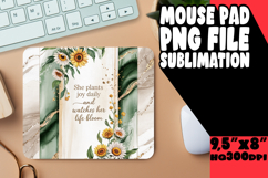 Luminous Mouse Pad PNG Design, Religious Product Image 1