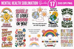 Mental Health Sublimation Bundle PNG Product Image 1