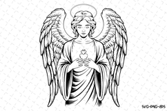 Christmas Angel Svg | Christmas Svg | Svg Cut Files Product Image 1