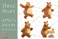 Cozy Cottage Girl Fairy Tale Storybook PNG Clipart Product Image 1