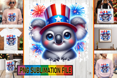 Joyful Tote Bag Designs PNG, USA Animals Product Image 1