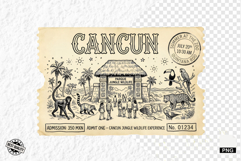 Old Zoo Tickets PNG illustrations Product Image 1