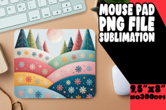 Timeless Mouse Pad Sublimation Style, Holiday Product Image 1