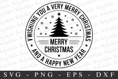 Merry Cristmas Svg | Christmas svg Product Image 1