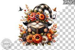 Halloween Gnome Sublimation - Clipart PNG Design Product Image 1