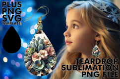 Radiant TEARDROP Earrings Magic, Leopard Prints Product Image 1
