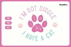Funny Cat Lover Quotes SVG EPS PNG 3 Product Image 3