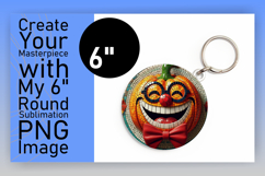 Charming Circle Design Sublimation PNG , Cute Pumpkin Product Image 1